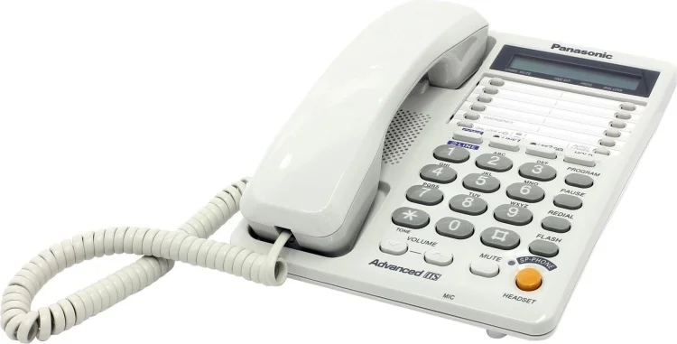 Фото Проводной телефон PANASONIC KX-TS2368 RUW