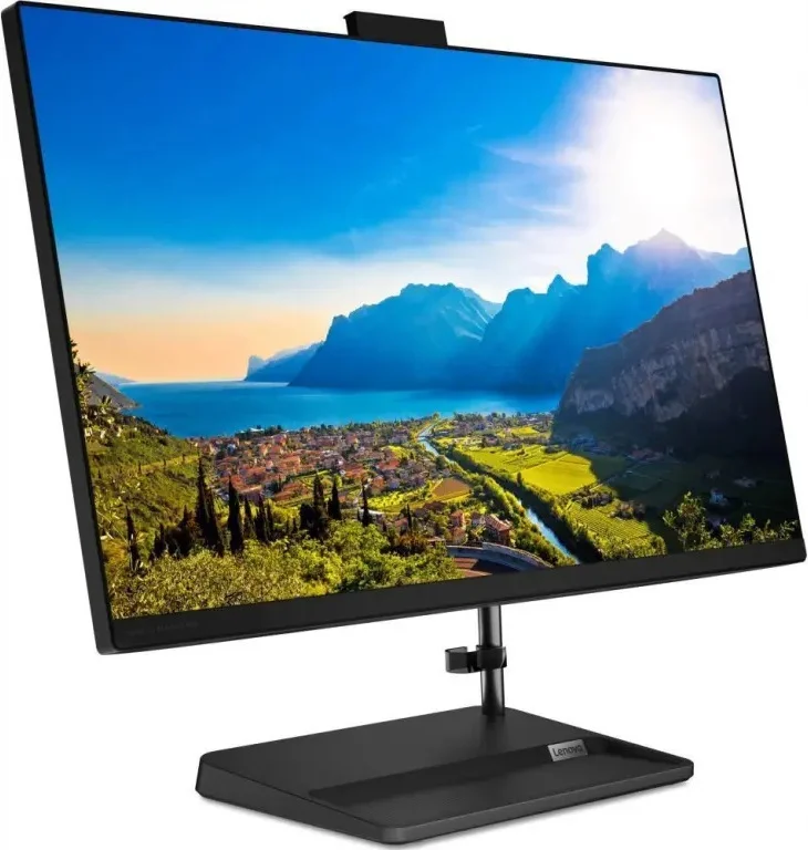Фотография Моноблок LENOVO Ideacenter AIO3 24 FHD IPS AMD Ryzen™3 5300U/8Gb/SSD 256Gb/Win11/Black(F0G100MHRK)