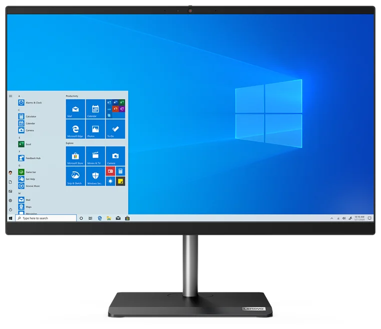 Фото Моноблок LENOVO V30a 23,8'FHD/Core i3-1005G1/8Gb/256Gb SSD/DVD/Dos (11LA001JRU)
