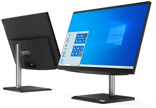 Фотография Моноблок LENOVO V30a-24IIL AIO 23,8'' FHD (1920 x 1080) IPS/Intel Core i3-1005G1, Black 11LA004YRU