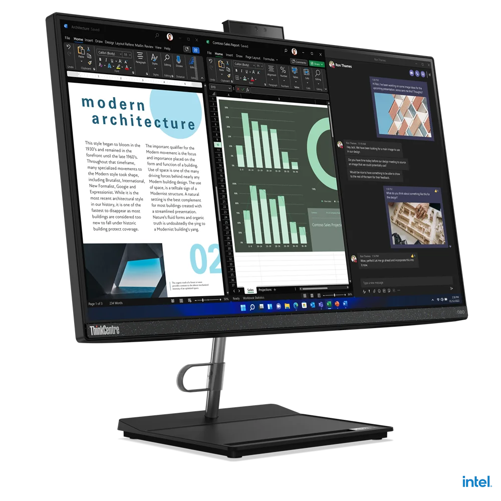 Моноблок LENOVO ThinkCentre Neo 30a 23,8"FHD/i5-13420H/8gb/256gb/Nos (12K0001RRU)