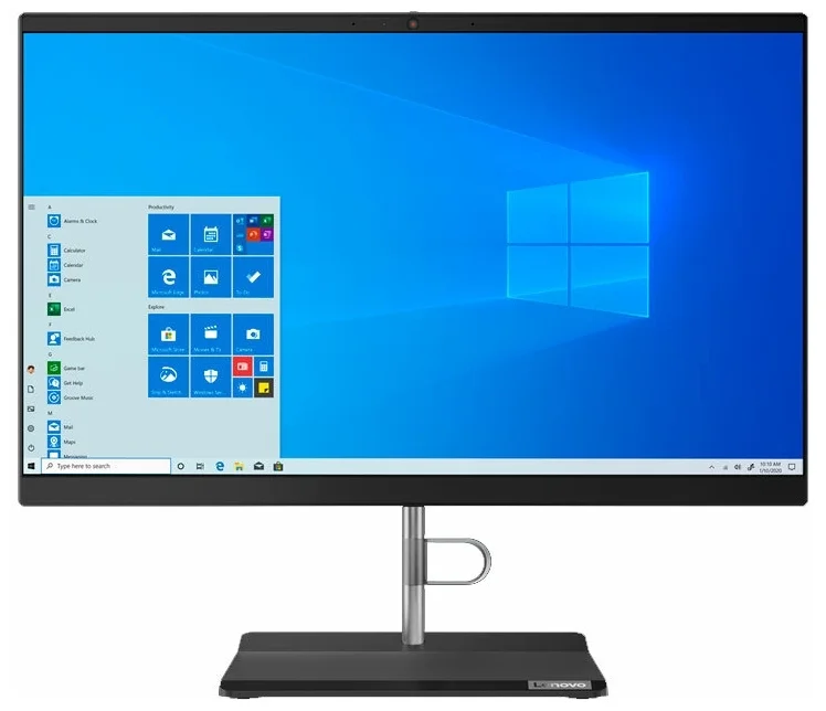 Фото Моноблок LENOVO V30a-22IML 21.5/i5-10210U/8Gb/SSD256Gb/DVDRW/DOS (11FV0025RU)
