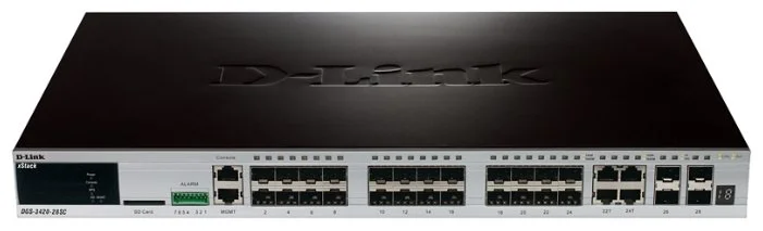 Коммутатор D-LINK DGS-3420-28SC/B1A