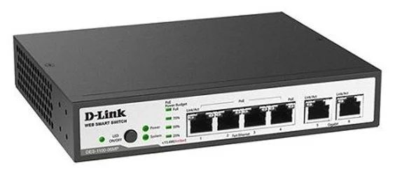 Фото Коммутатор D-LINK DES-1100-06MP/A1A