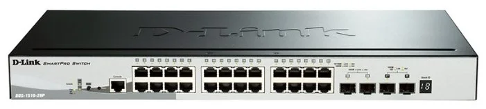 Коммутатор D-LINK DGS-1510-28P/A1A+