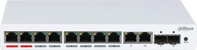 Фото Коммутатор DAHUA DH-PFS4212-8GT-96
