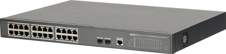 Фото Коммутатор DAHUA DH-PFS4226-24GT-240