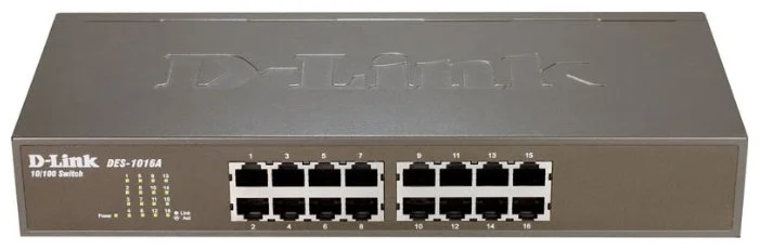 Коммутатор D-LINK DES-1016A/E1B
