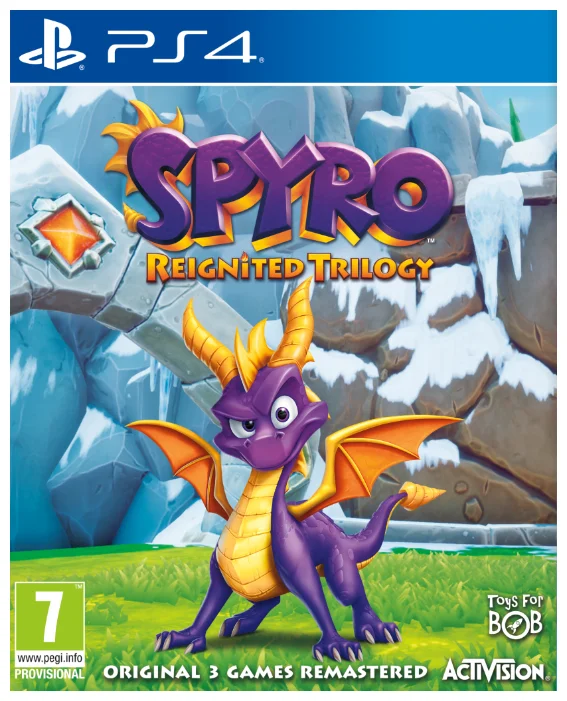 Игра для PS4 Spyro Reignited Trilogy