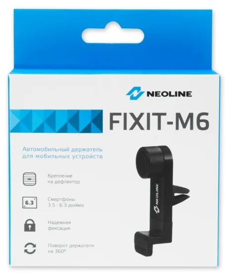 Картинка Автомобильный держатель NEOLINE Fixit M6