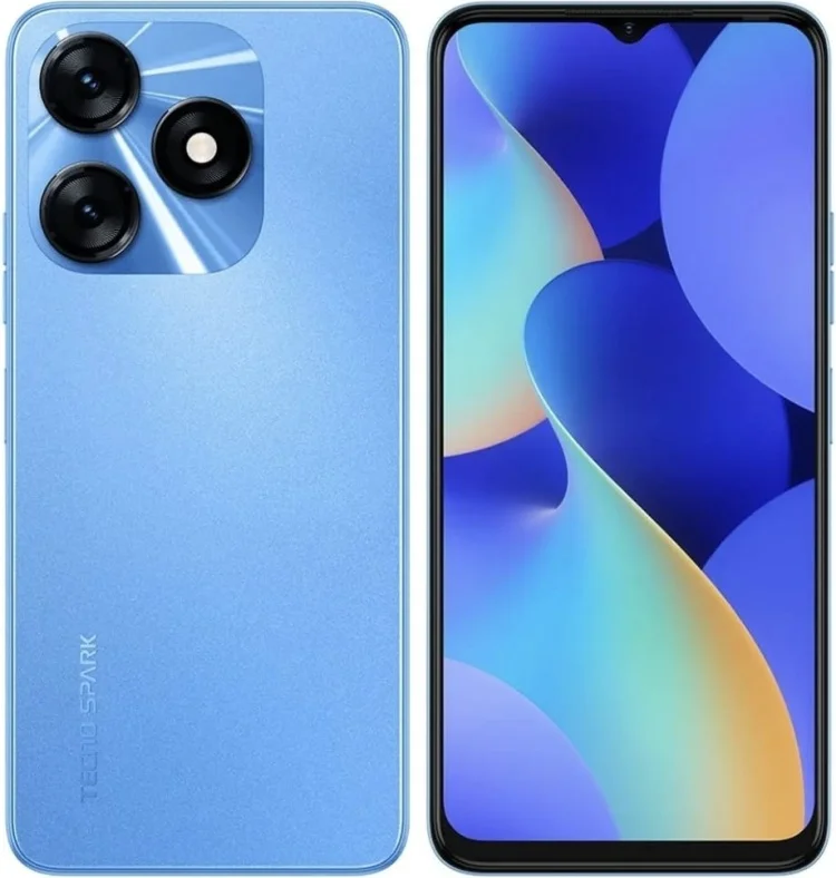 Фото Смартфон TECNO Spark 10 4/128Gb Meta Blue (TCN-KI5Q4.128.MEBL)
