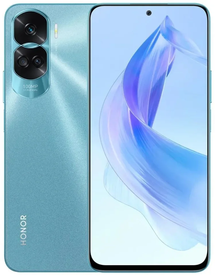 Смартфон HONOR 90 Lite 8/256Gb Cyan Lake (CRT-NX1)
