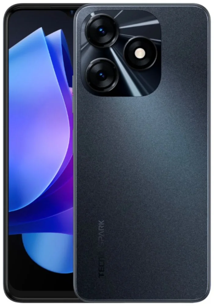 Смартфон TECNO Spark 10 4/128Gb Meta Black (TCN-KI5Q4.128.MEBK)
