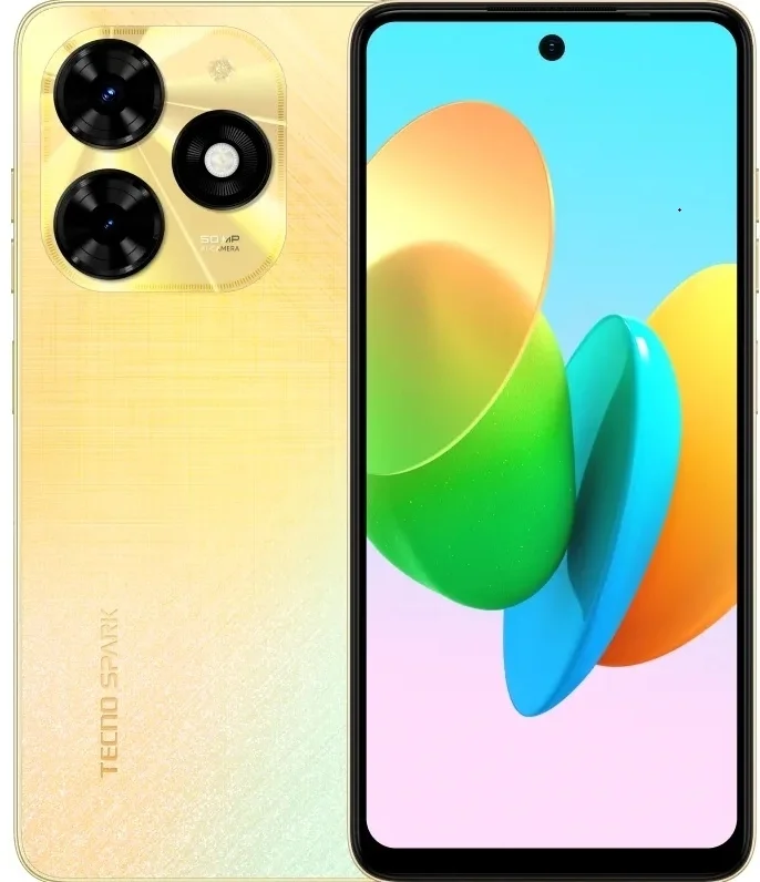 Фото Смартфон TECNO Spark 20C 8/128Gb Alpenglow Gold (BG7n