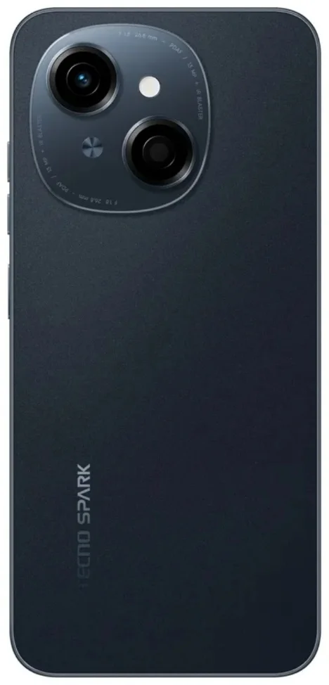Картинка Смартфон TECNO Spark Go 1 3/64Gb Startrail Black (KL4)