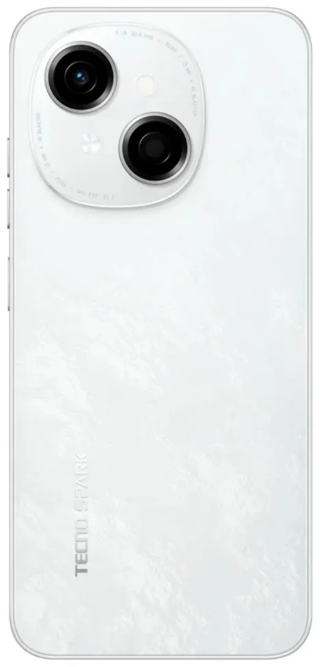 Картинка Смартфон TECNO Spark Go 1 3/64Gb Glittery White (KL4)