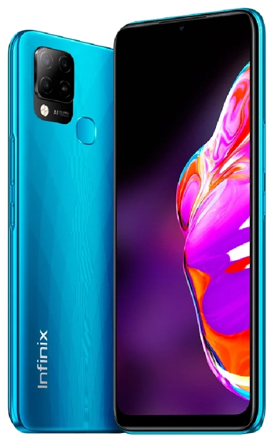 Смартфон INFINIX HOT10S 4/128Gb Blue