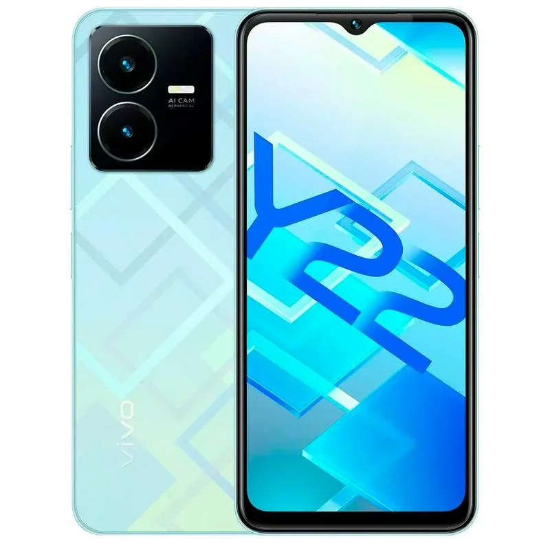 Смартфон VIVO Y22 64Gb Metaverse Green