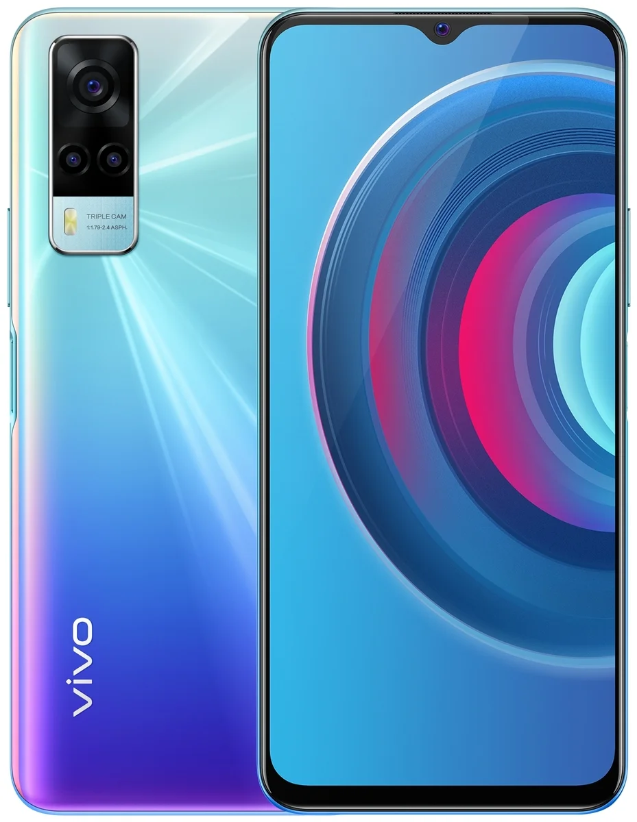 Смартфон VIVO Y53S (128Gb) Fantastic Rainbow