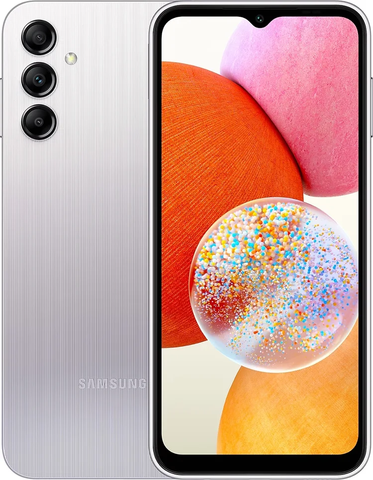 Смартфон SAMSUNG Galaxy A14 64GB Silver (SM-A145FZSUSKZ)