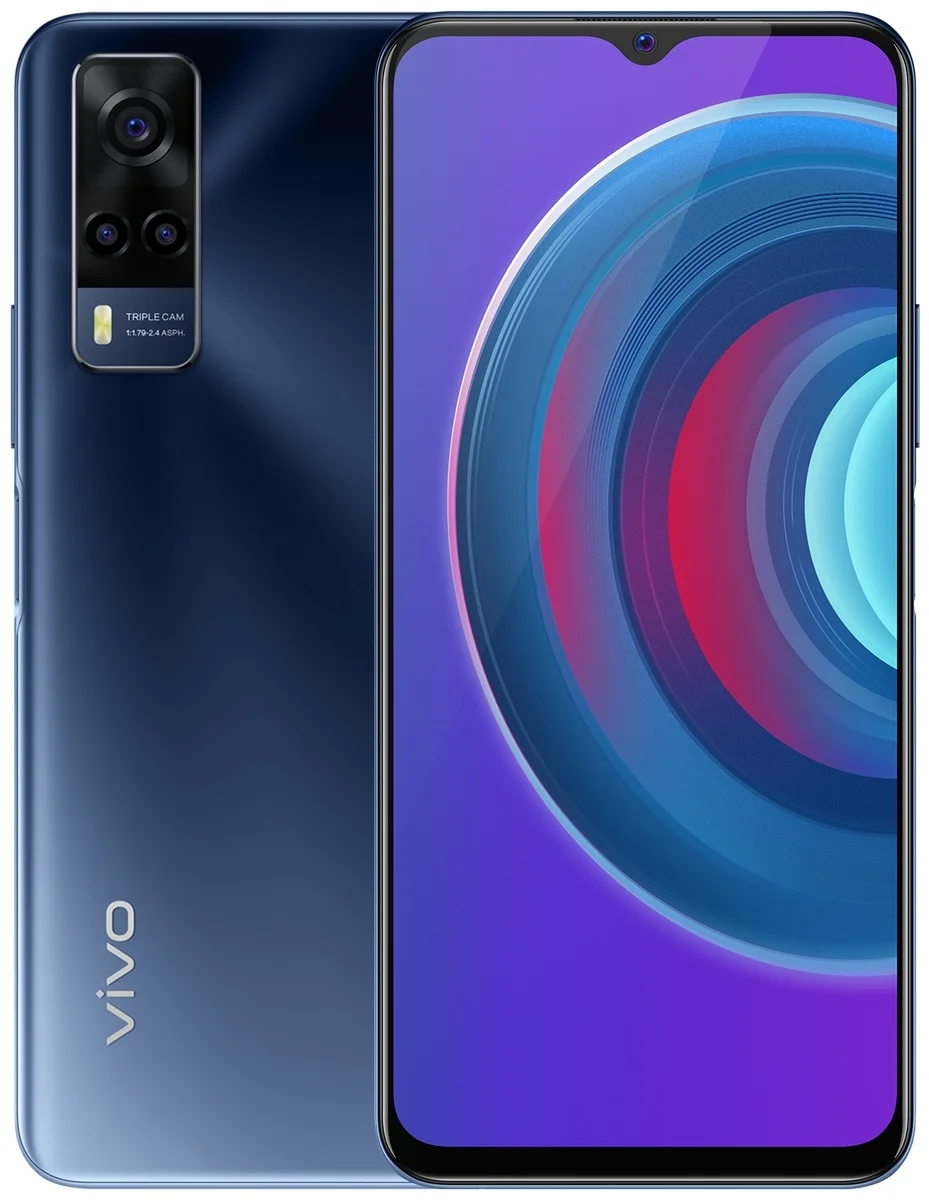 Смартфон VIVO Y33S (128Gb) Mirror Black