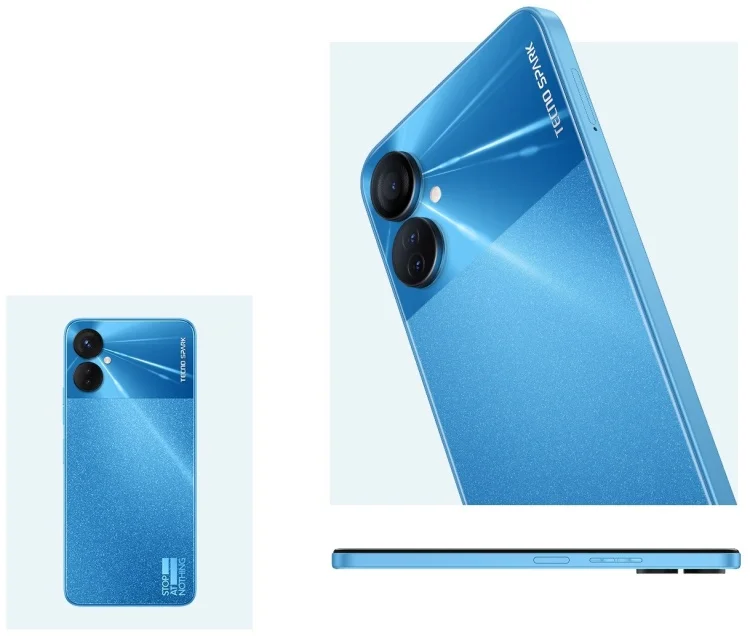 Смартфон TECNO Spark 9 Pro 4/128Gb Burano Blue Казахстан