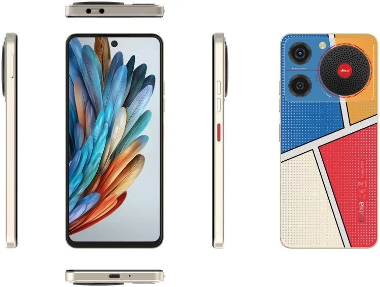 Смартфон ZTE Nubia Music 4/128Gb Pop Казахстан