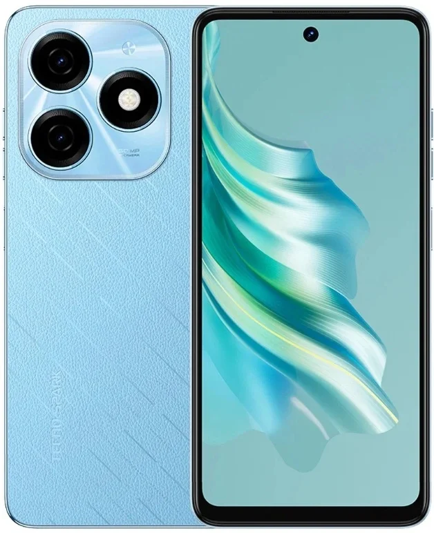 Смартфон TECNO Spark 20 8/128Gb Magic Skin Blue (KJ5n)