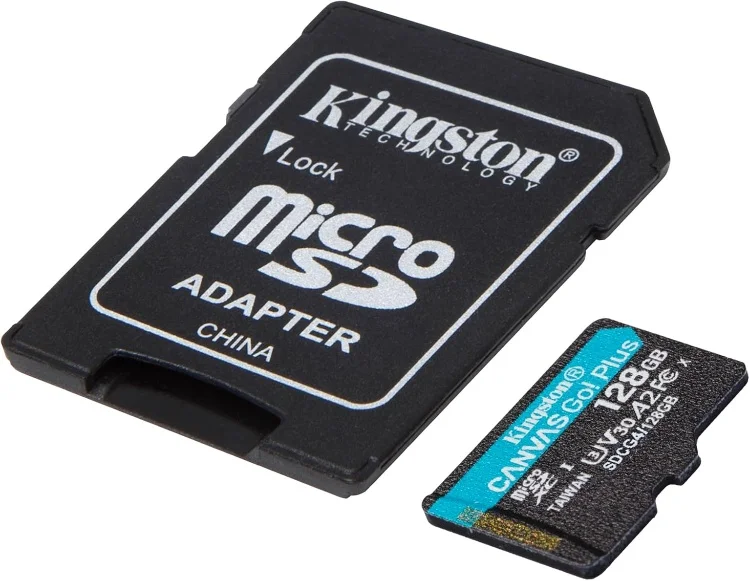Фото Карта памяти KINGSTON MicroSD 128GB Class 10 U3 SDCG4/128GB