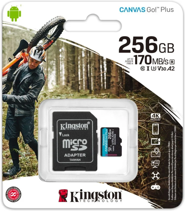 Фотография Карта памяти KINGSTON SDCG3/256Gb
