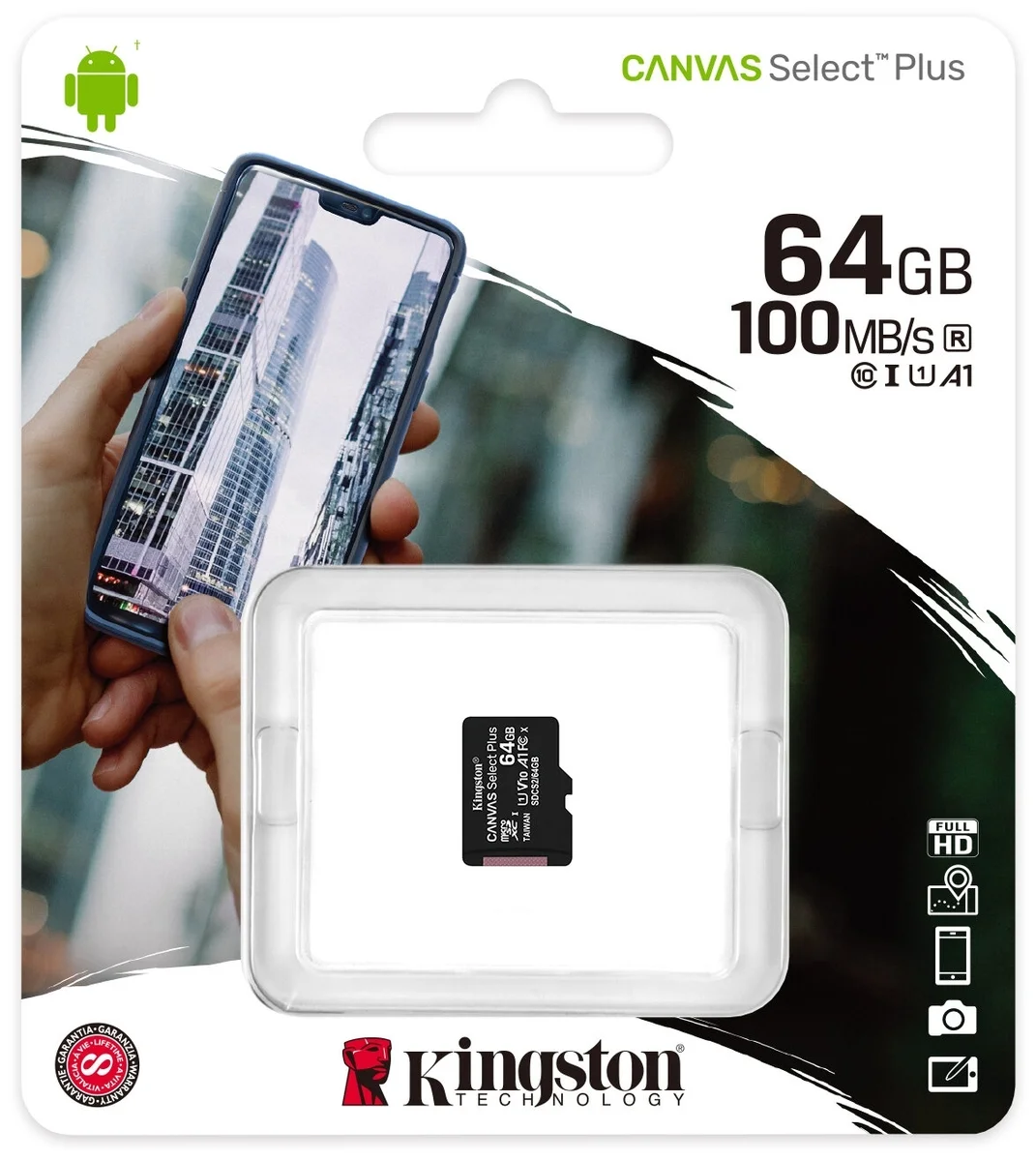 Фотография Карта памяти KINGSTON SDCS2/64GB