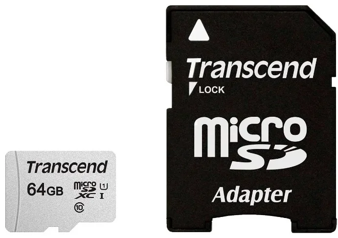Карта памяти TRANSCEND TS64GUSD300S-A