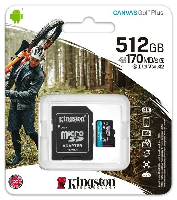 Фото Карта памяти KINGSTON SDCG3/512GB