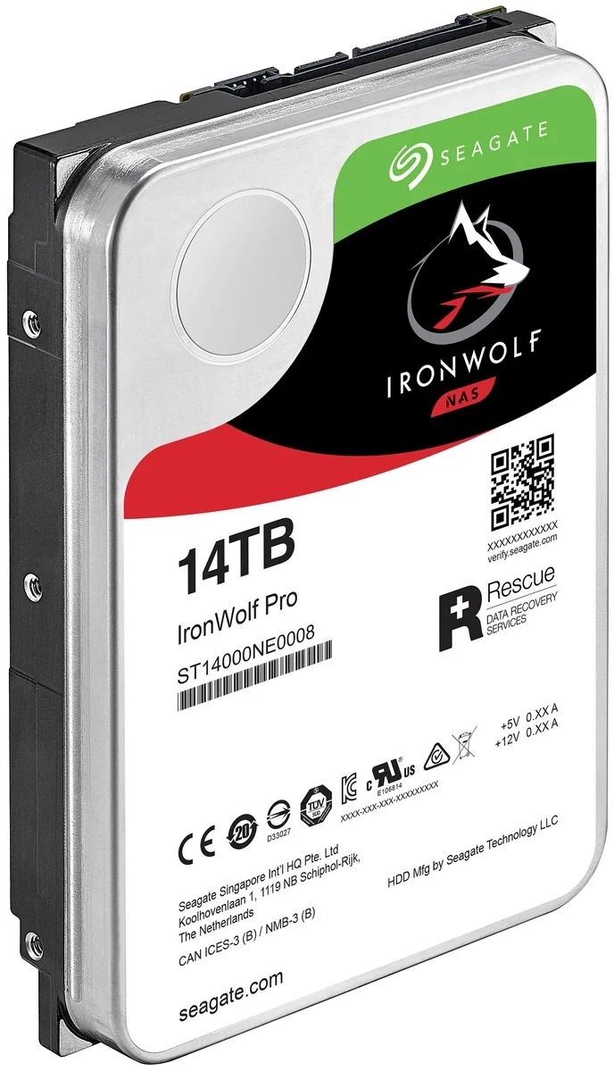 Картинка Жесткий диск HDD SEAGATE IronWolf Pro ST14000NE0008