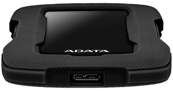 Картинка Жесткий диск HDD ADATA USB 1TB HD330 USB 3.1 Black (AHD330-1TU31-CBK)