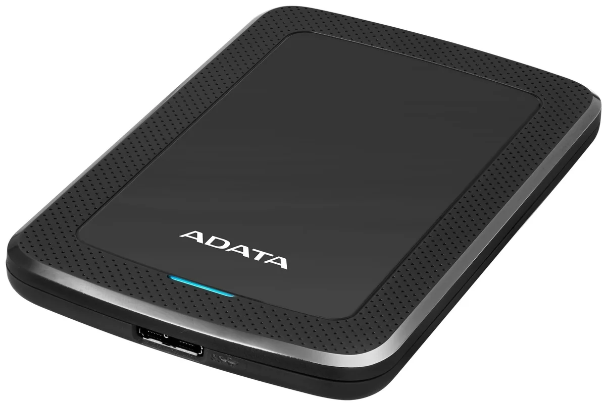 Фотография Жесткий диск HDD ADATA AHV300-1TU31-CBK Black