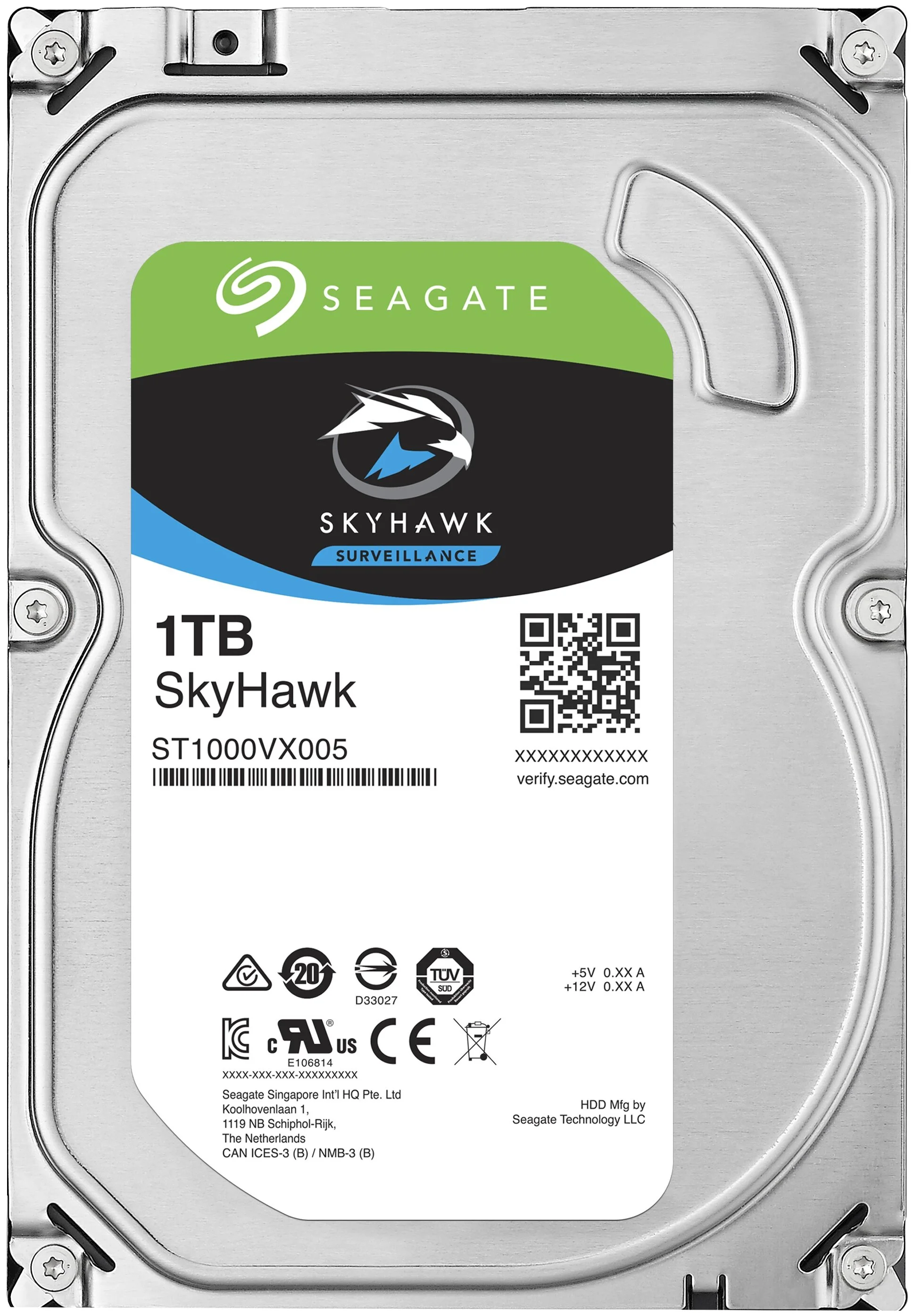 Жесткий диск HDD SEAGATE ST1000VX001