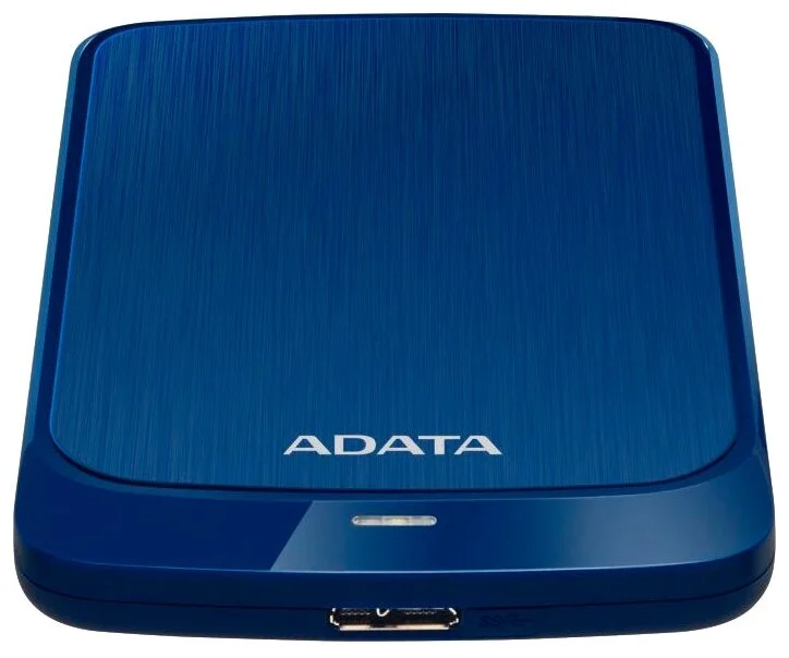 Картинка Жесткий диск HDD ADATA AHV320 2TB USB 3.2 BLUE (AHV320-2TU31-CBL)