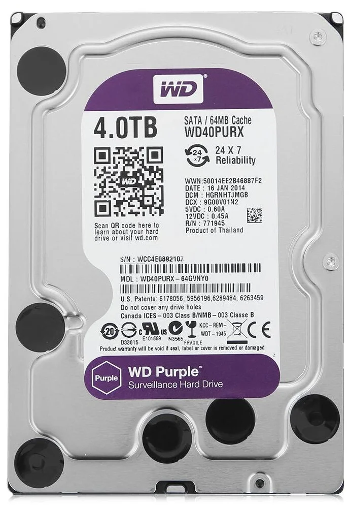 Фото Жесткий диск HDD DAHUA WD40PURX