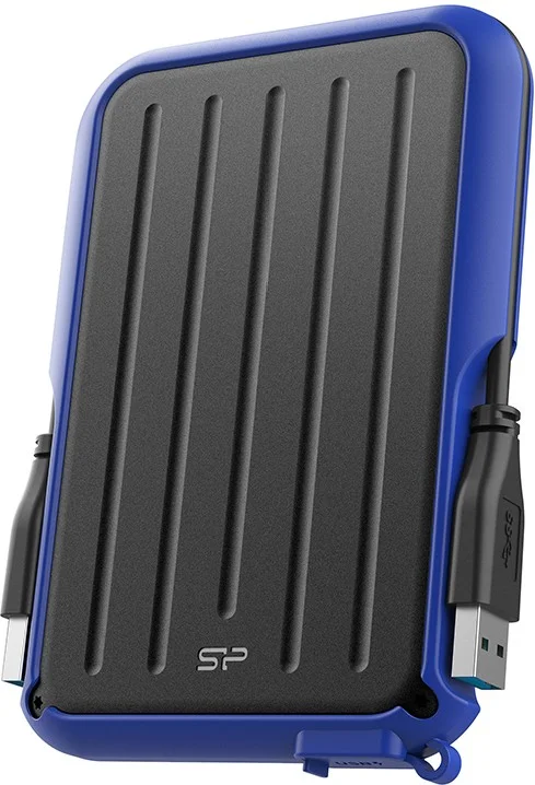 Фото Жесткий диск HDD SILICON POWER A66 SP010TBPHD66SS3B USB 3.2 Blue