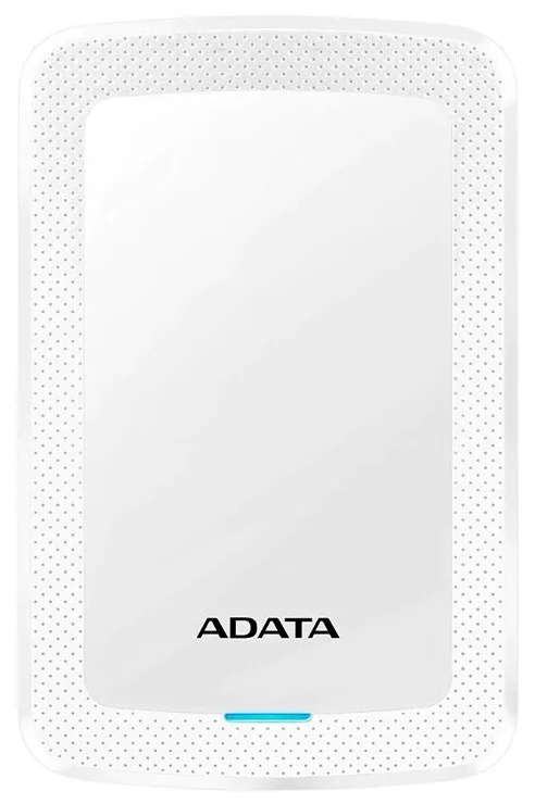 Фото Жесткий диск HDD ADATA HV300 USB 1TB USB 3.1 White (AHV300-1TU31-CWH)