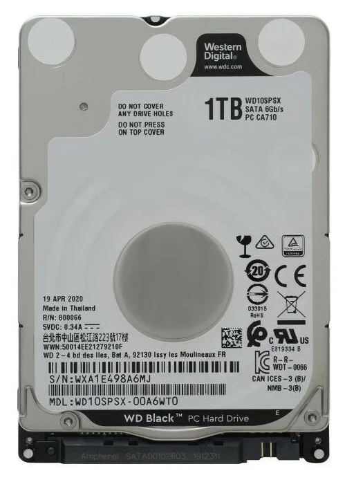 Фото Жесткий диск HDD Western Digital WD10SPSX