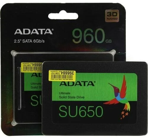 Картинка Жесткий диск SSD ADATA Ultimate SU650 ASU650SS-960GT-R