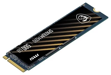 Фото Жесткий диск SSD MSI 500Gb SPATIUM M371 M.2 PCIe NVMe R1900Mb/s W1000MB/s