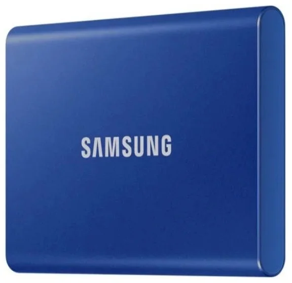 Жесткий диск SSD SAMSUNG 500Gb T7 Shield USB 3.2 Синий (MU-PC500H/WW)