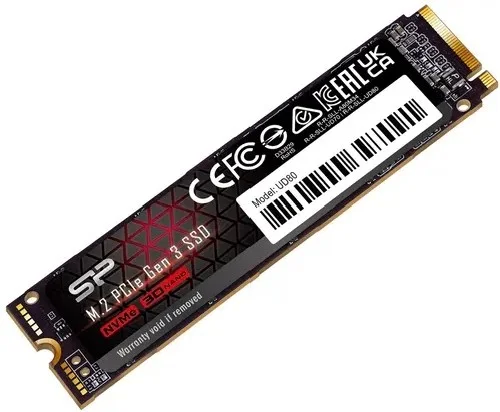 Фото Жесткий диск SSD SILICON POWER UD80 SP01KGBP34UD8005 PCIe 3.0 x4 NVMe 1.3