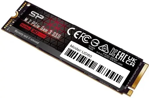 Фотография Жесткий диск SSD SILICON POWER UD80 SP01KGBP34UD8005 PCIe 3.0 x4 NVMe 1.3
