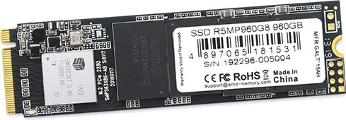 Фото Жесткий диск SSD AMD Radeon R5 R5MP960G8