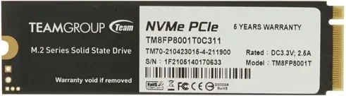 Фото Жесткий диск SSD Team Group TM8FP8001T0C311