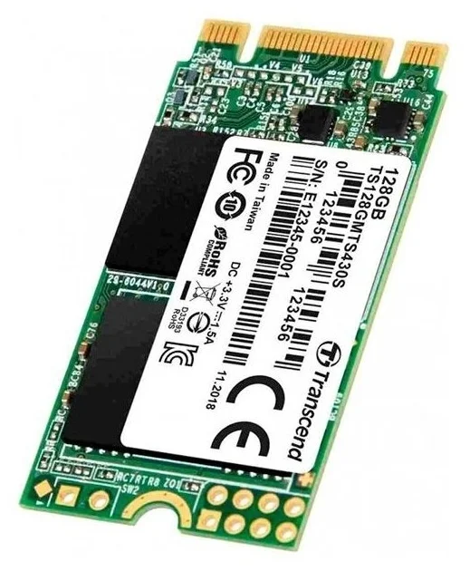 Фото Жесткий диск SSD TRANSCEND TS128GMTS430S M2